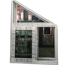 hot sale design  foshan supplier double glass greenhouse windows